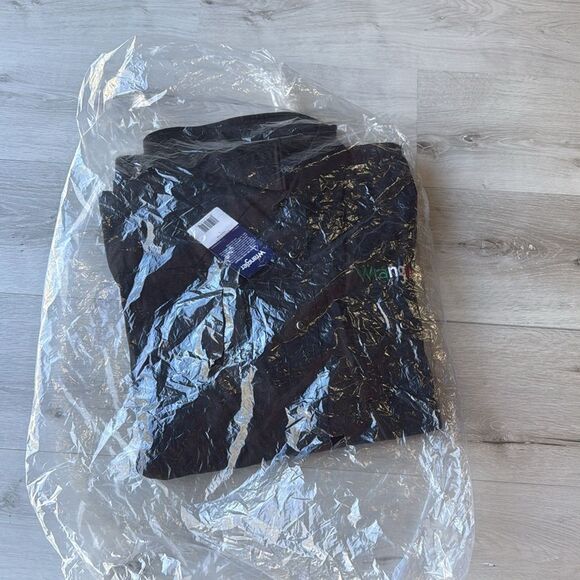 WRANGLER MEXICO LOGO BLACK LONG SLEEVE WESTERN SNAP SHIRT size L nwt - Picture 8 of 8